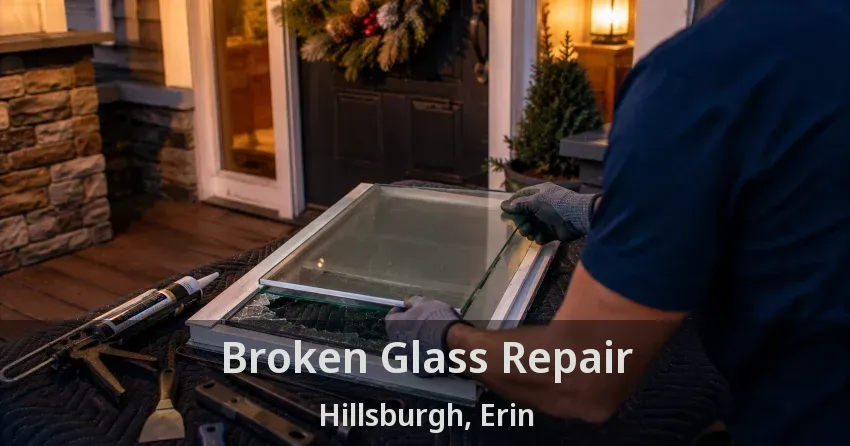Broken Glass Repair Hillsburgh, Erin - ON