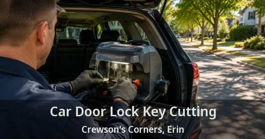 Car Door Lock Key Cutting Crewson's Corners, Erin - ON
