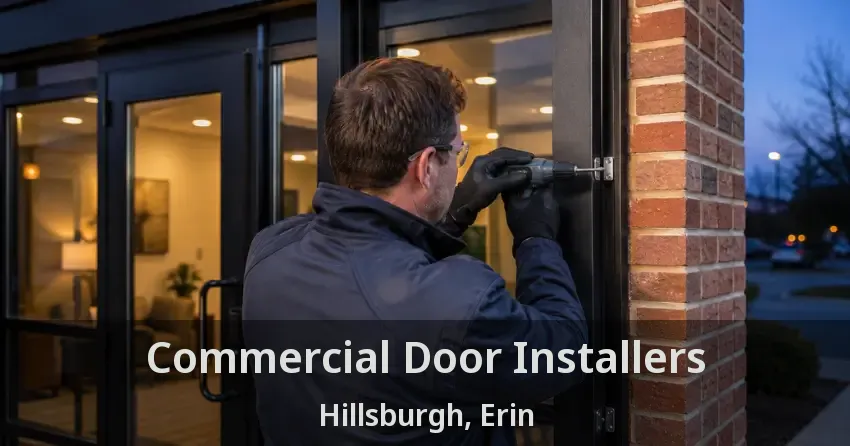 Commercial Door Installers Hillsburgh, Erin - ON