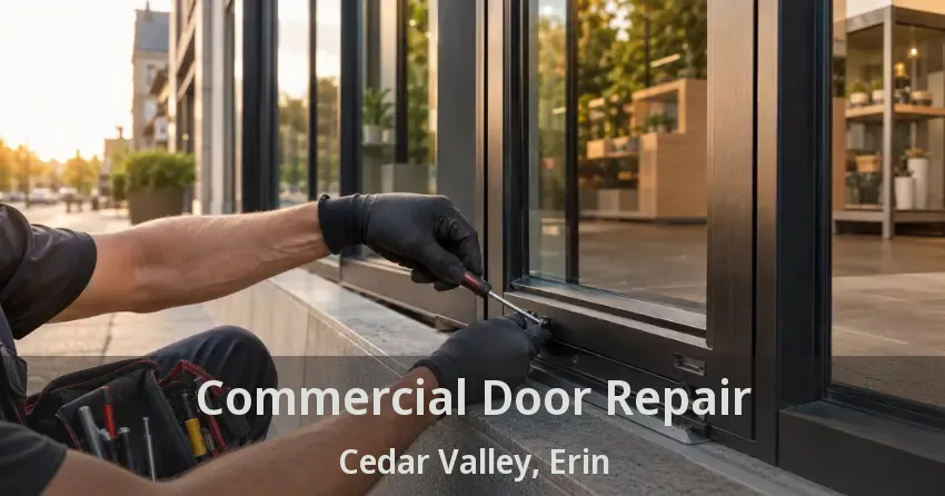 Commercial Door Repair Cedar Valley, Erin - ON