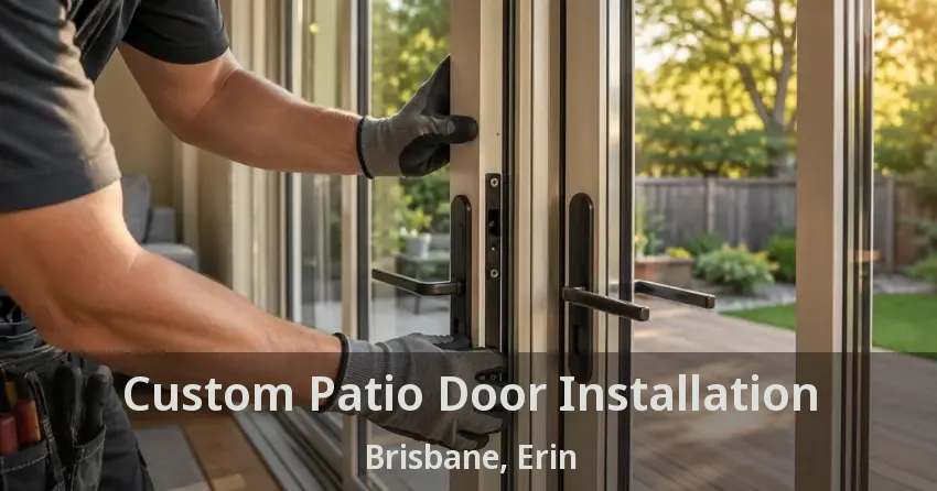 Custom Patio Door Installation Brisbane, Erin - ON