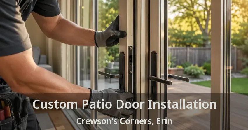 Custom Patio Door Installation Crewson's Corners, Erin - ON