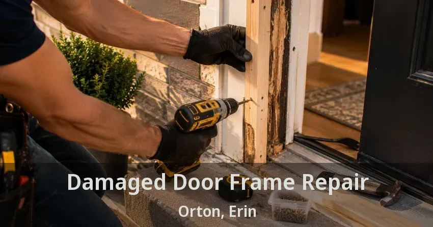 Damaged Door Frame Repair Orton, Erin - ON
