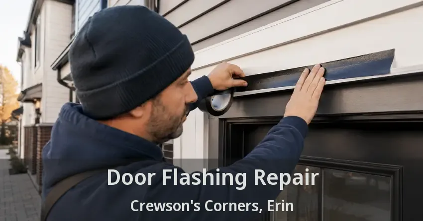 Door Flashing Repair Crewson's Corners, Erin - ON
