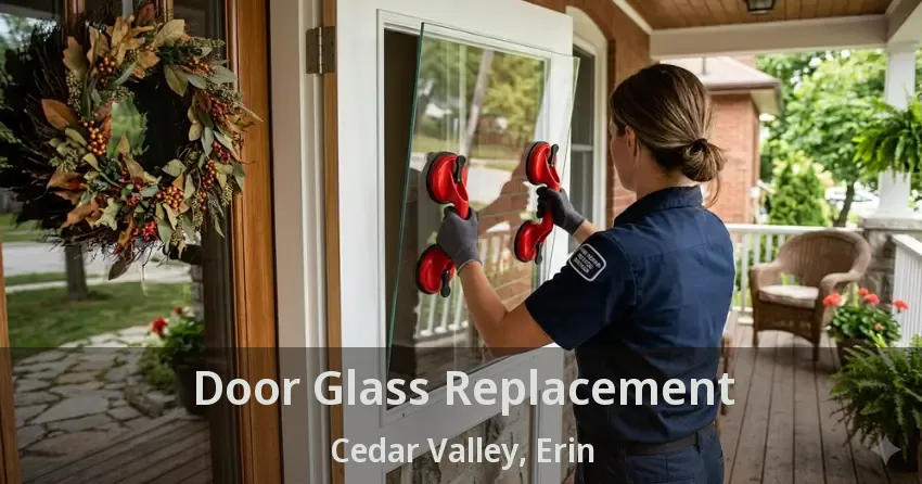 Door Glass Replacement Cedar Valley, Erin - ON