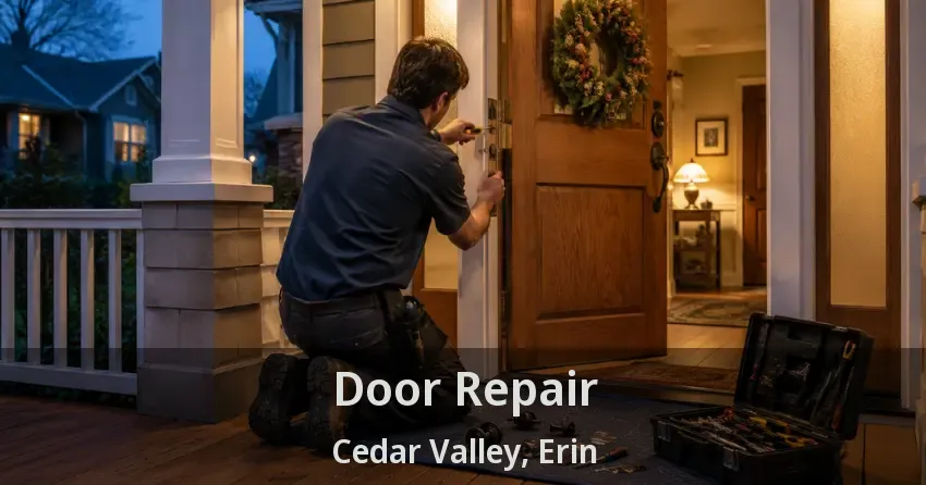 Door Repair Cedar Valley, Erin - ON