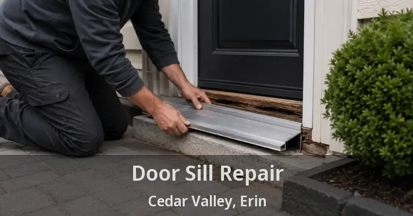 Door Sill Repair Cedar Valley, Erin - ON