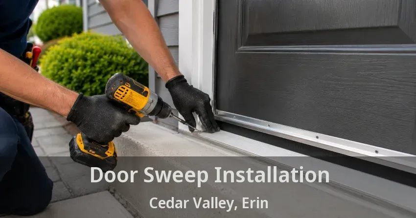 Door Sweep Installation Cedar Valley, Erin - ON
