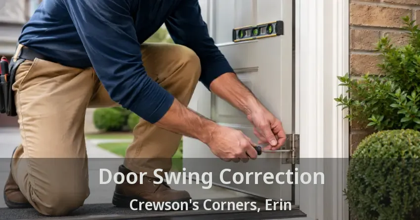 Door Swing Correction Crewson's Corners, Erin - ON