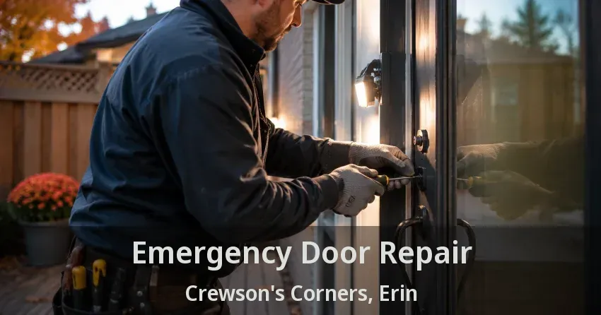 Emergency Door Repair Crewson's Corners, Erin - ON