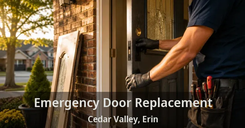 Emergency Door Replacement Cedar Valley, Erin - ON