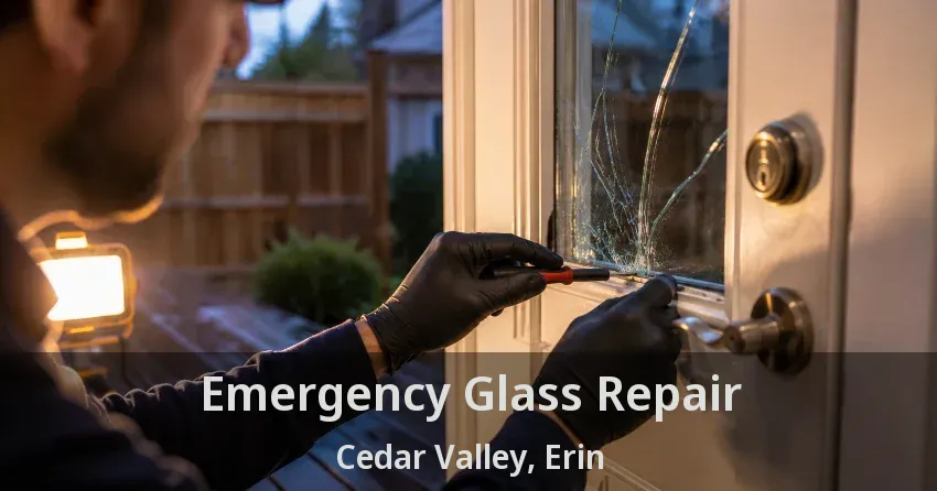 Emergency Glass Repair Cedar Valley, Erin - ON