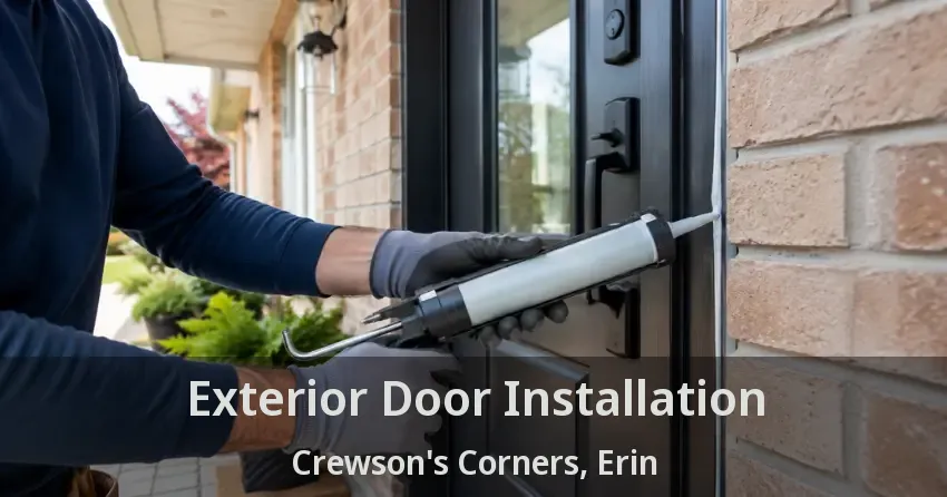 Exterior Door Installation Crewson's Corners, Erin - ON