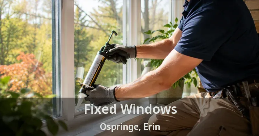 Fixed Windows Ospringe, Erin - ON