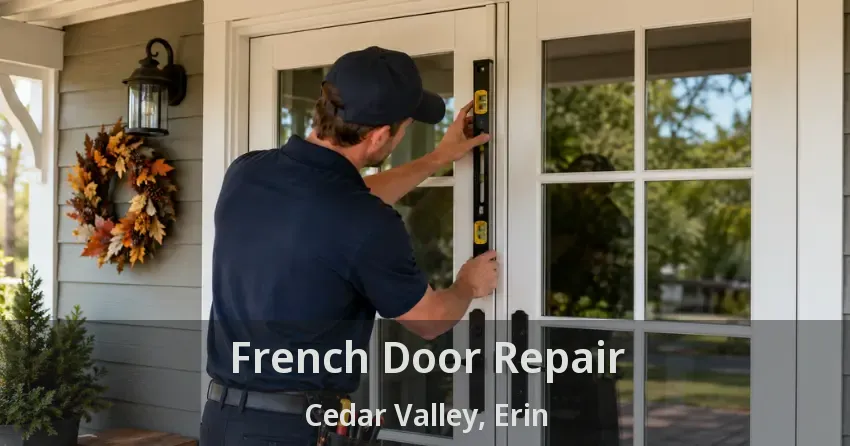 French Door Repair Cedar Valley, Erin - ON