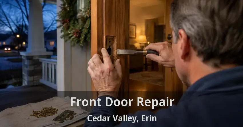 Front Door Repair Cedar Valley, Erin - ON