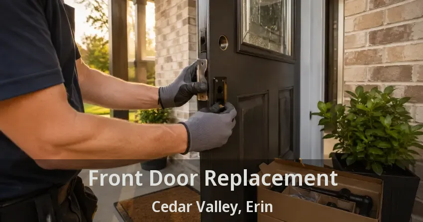 Front Door Replacement Cedar Valley, Erin - ON