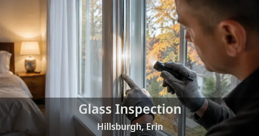 Glass Inspection Hillsburgh, Erin - ON