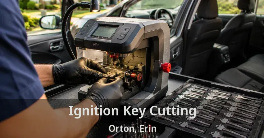 Ignition Key Cutting Orton, Erin - ON