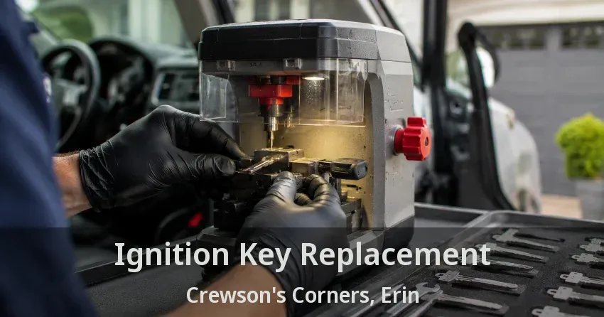Ignition Key Replacement Crewson's Corners, Erin - ON