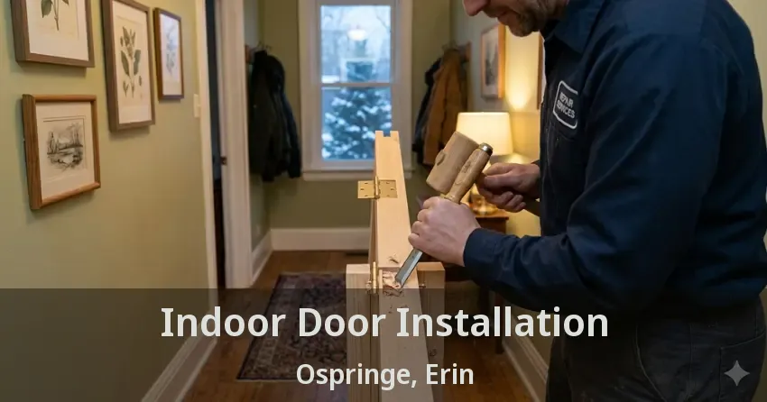 Indoor Door Installation Ospringe, Erin - ON