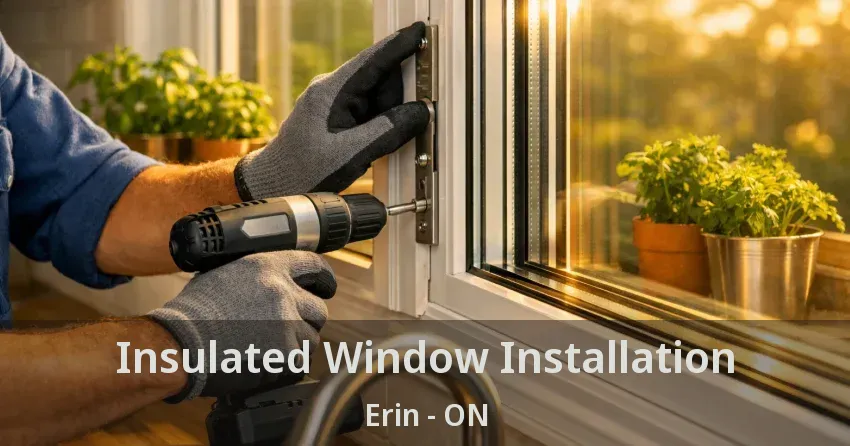 Insulated Window Installation Erin - ON