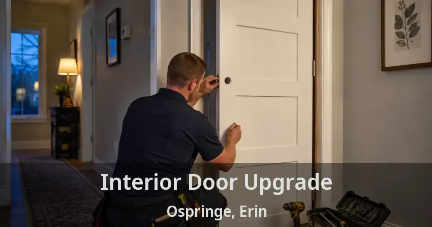 Interior Door Upgrade Ospringe, Erin - ON