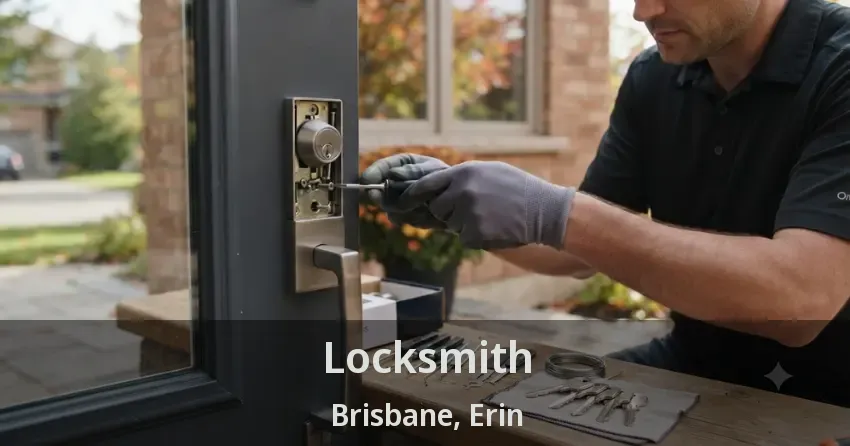Locksmith Brisbane, Erin - ON