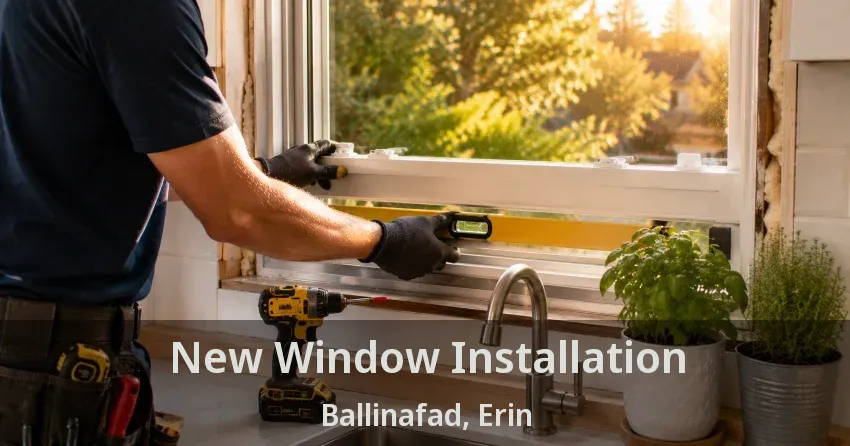 New Window Installation Ballinafad, Erin - ON