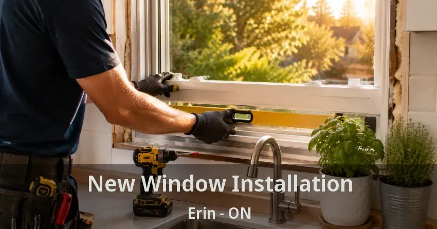 New Window Installation Erin - ON
