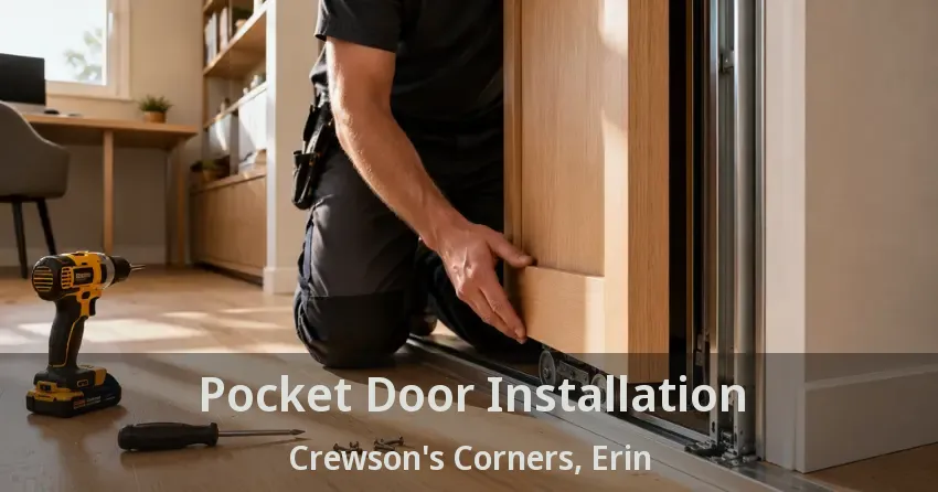 Pocket Door Installation Crewson's Corners, Erin - ON