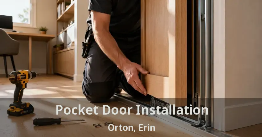 Pocket Door Installation Orton, Erin - ON