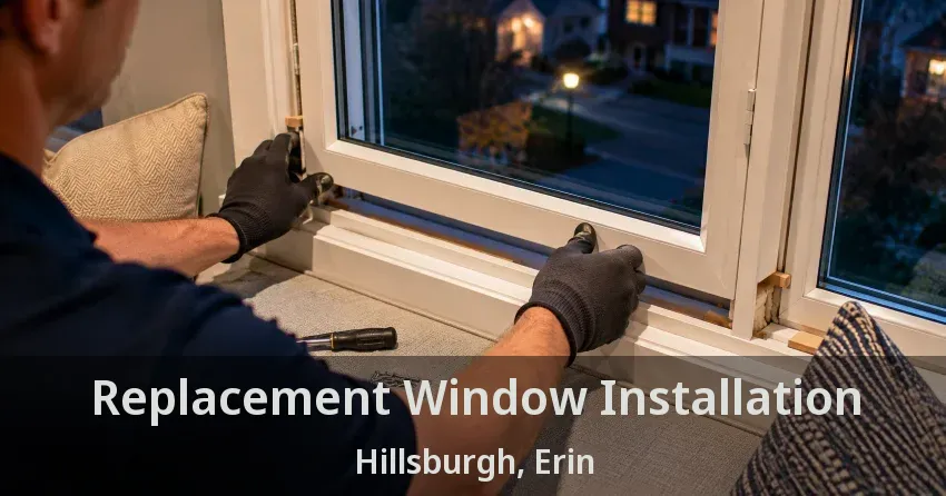 Replacement Window Installation Hillsburgh, Erin - ON