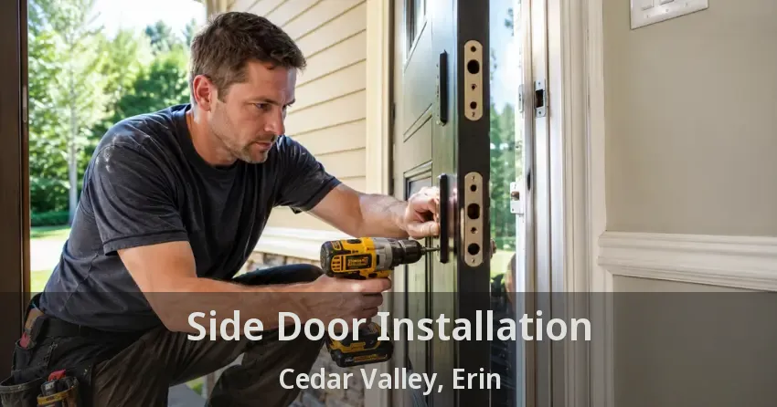 Side Door Installation Cedar Valley, Erin - ON