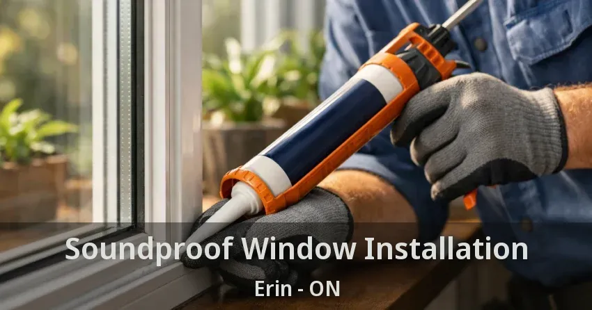 Soundproof Window Installation Erin - ON