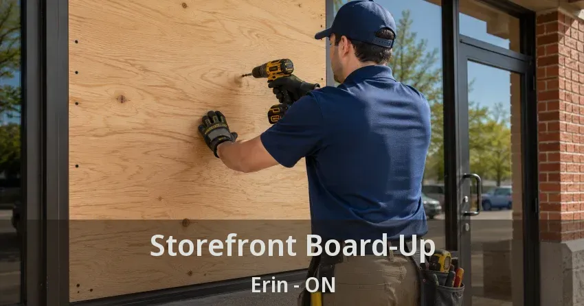 Storefront Board-Up Erin - ON