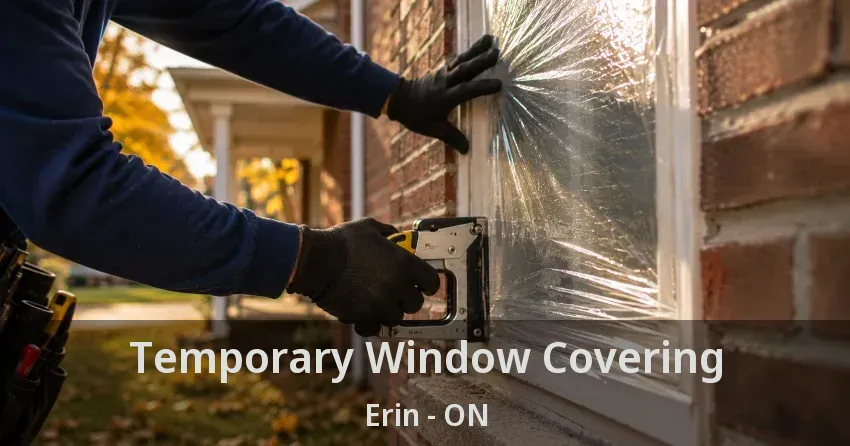 Temporary Window Covering Erin - ON