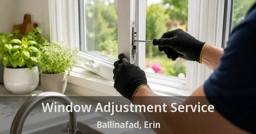 Window Adjustment Service Ballinafad, Erin - ON