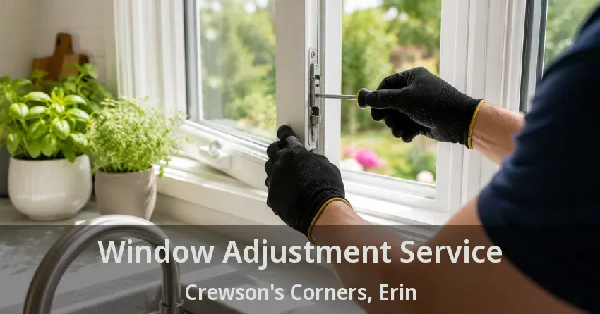 Window Adjustment Service Crewson's Corners, Erin - ON
