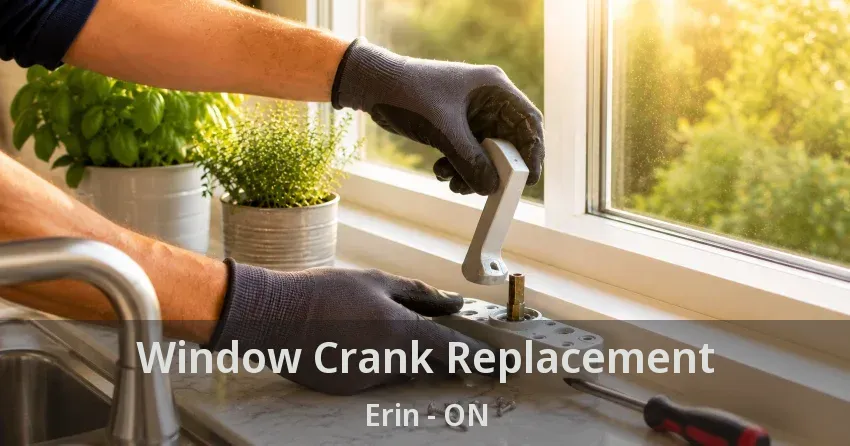 Window Crank Replacement Erin - ON