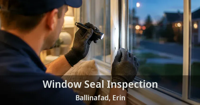 Window Seal Inspection Ballinafad, Erin - ON