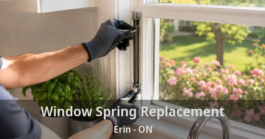 Window Spring Replacement Erin - ON
