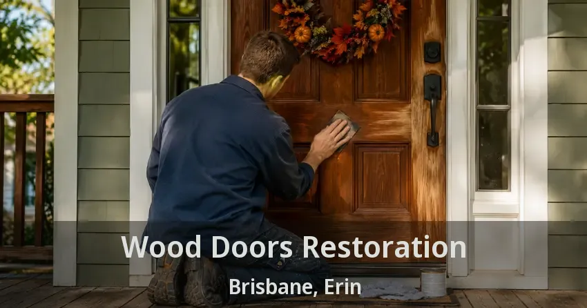 Wood Doors Restoration Brisbane, Erin - ON