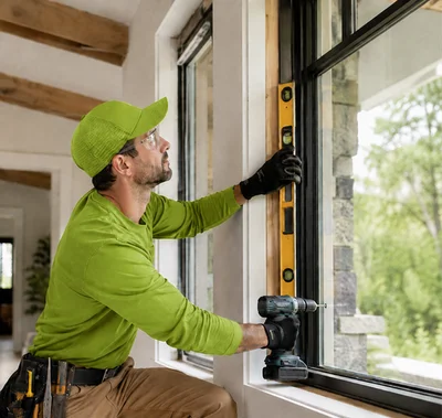 Window installation by Windows & Doors Erin